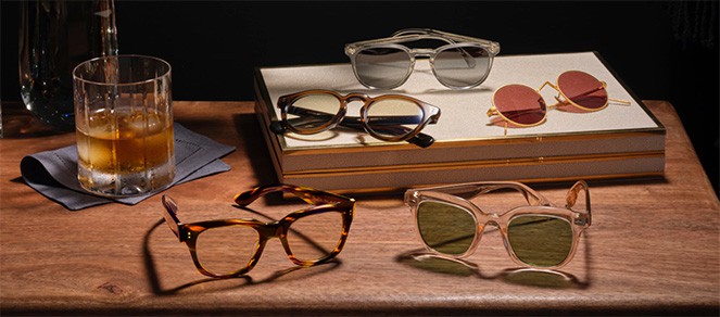 glasses and sunglasses-on-desk