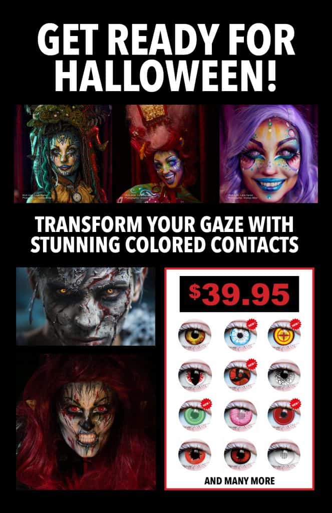 halloween colored contacts