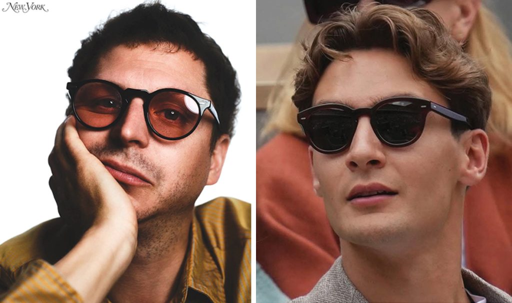 oliver peoples - michael cera and george russell